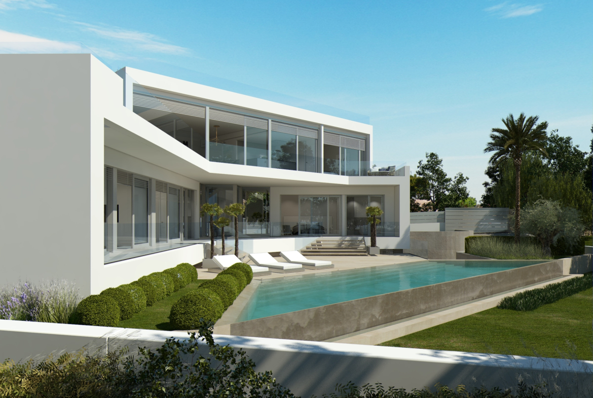Cubist villa for sale mallorca