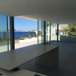 sea view from living room