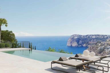 Luxury villa with sea views for sale Cala Llamp Mallorca